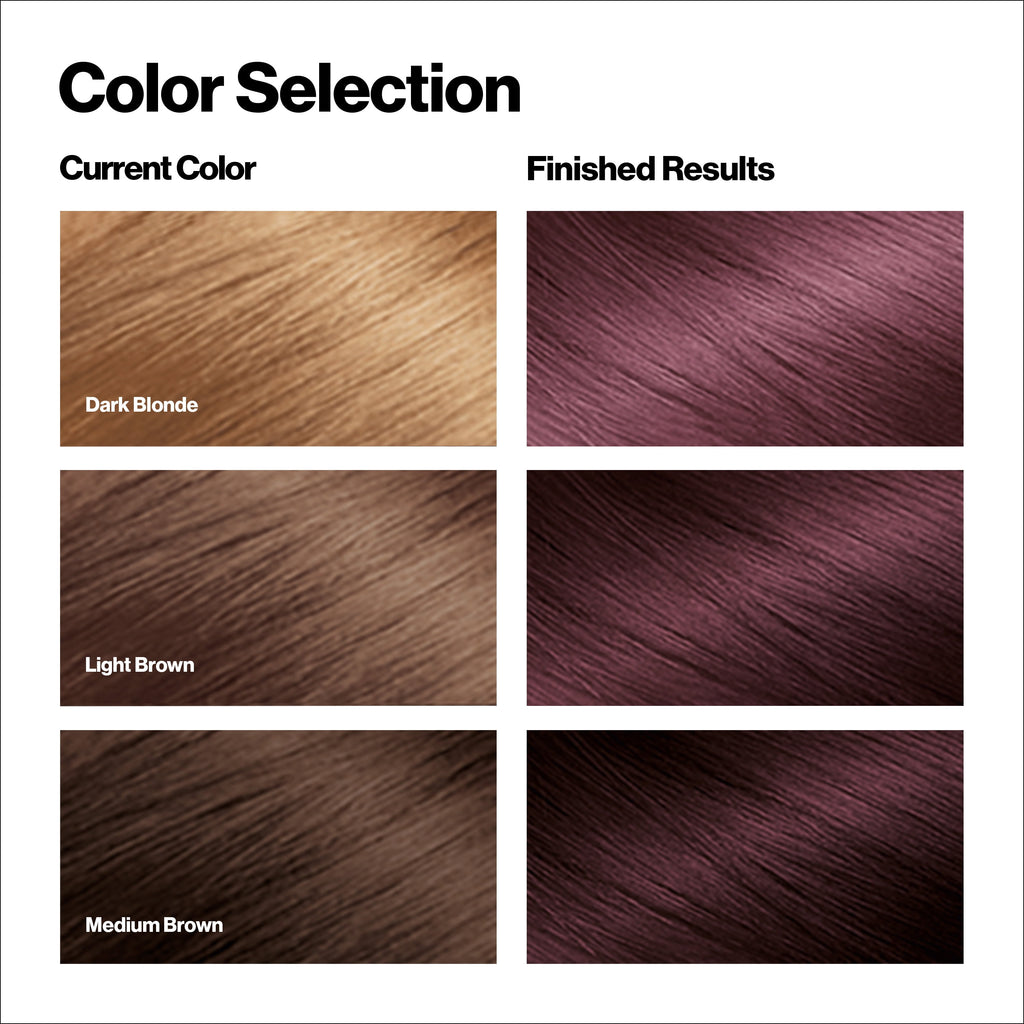 Revlon Total Color Permanent Hair Color, Clean and Vegan, 100% Gray Coverage Hair Dye, 48BV Burgundy, 5.94 fl oz