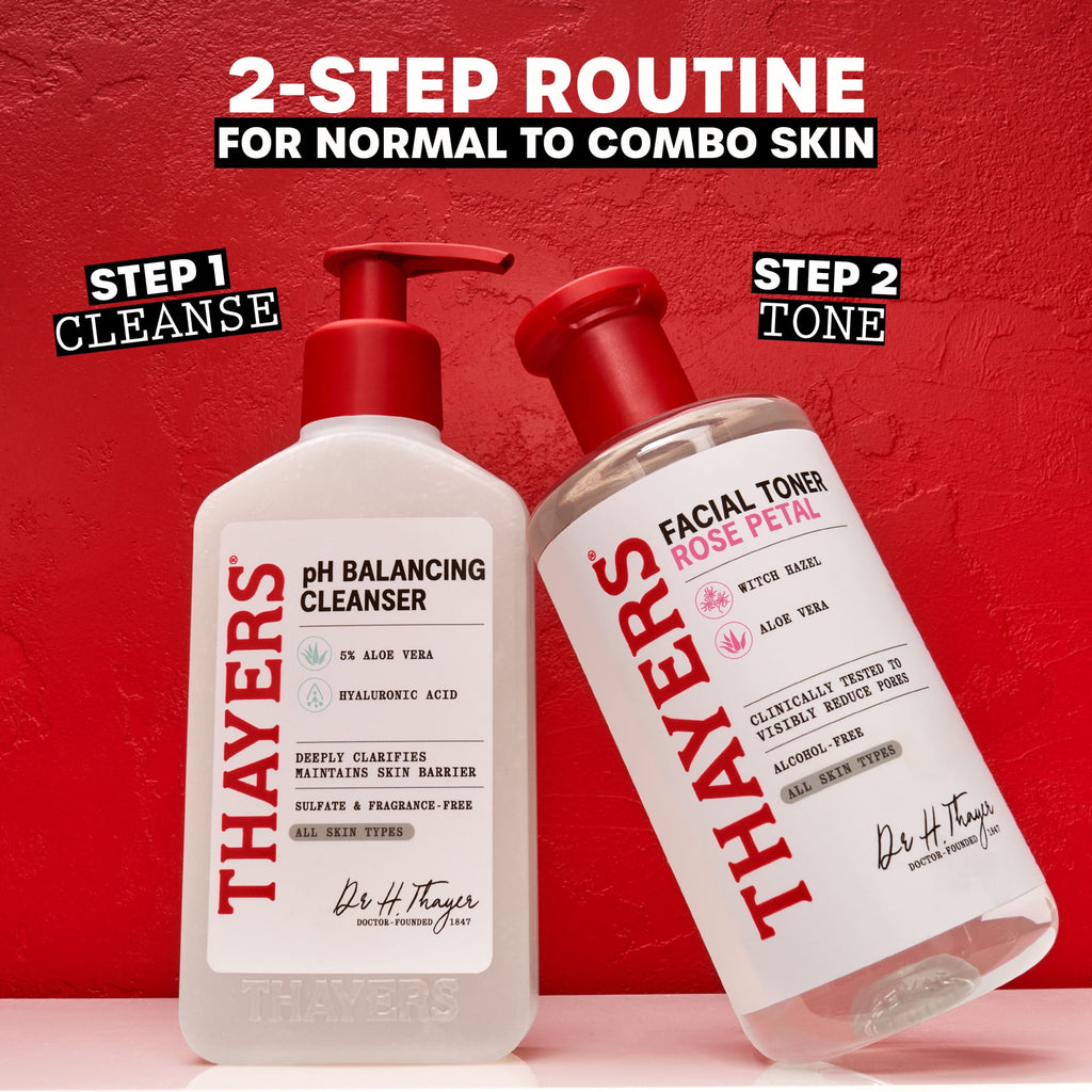Thayers Face Care pH Balancing Daily Cleanser with Aloe Vera, 8 fl oz