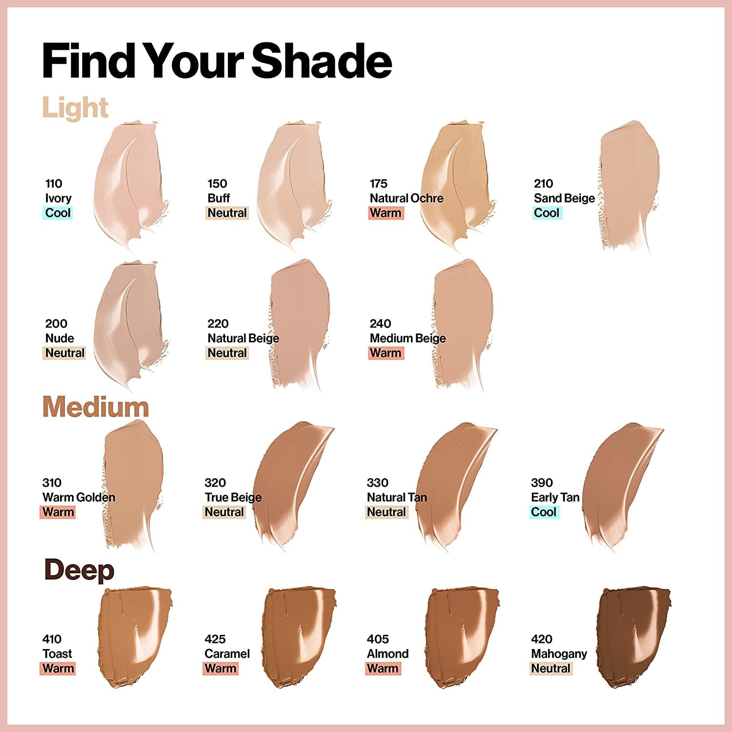 Liquid Foundation by Revlon, ColorStay Face Makeup for Normal and Dry Skin, Longwear Full Coverage with Matte Finish, Oil Free, 320 True Beige, 1.0 Oz