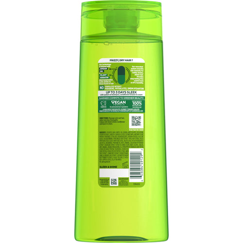 Garnier Fructis Sleek & Shine Shampoo, Frizzy, Dry, Unmanageable Hair, 22 fl. oz.