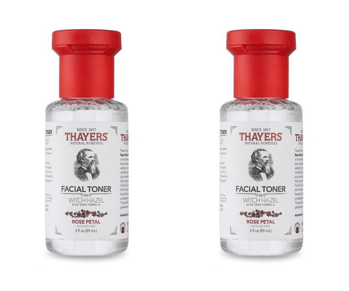 (2 pack) THAYERS, WTCH HZL,RSE PTL,AF,TRLSZ 3 FZ