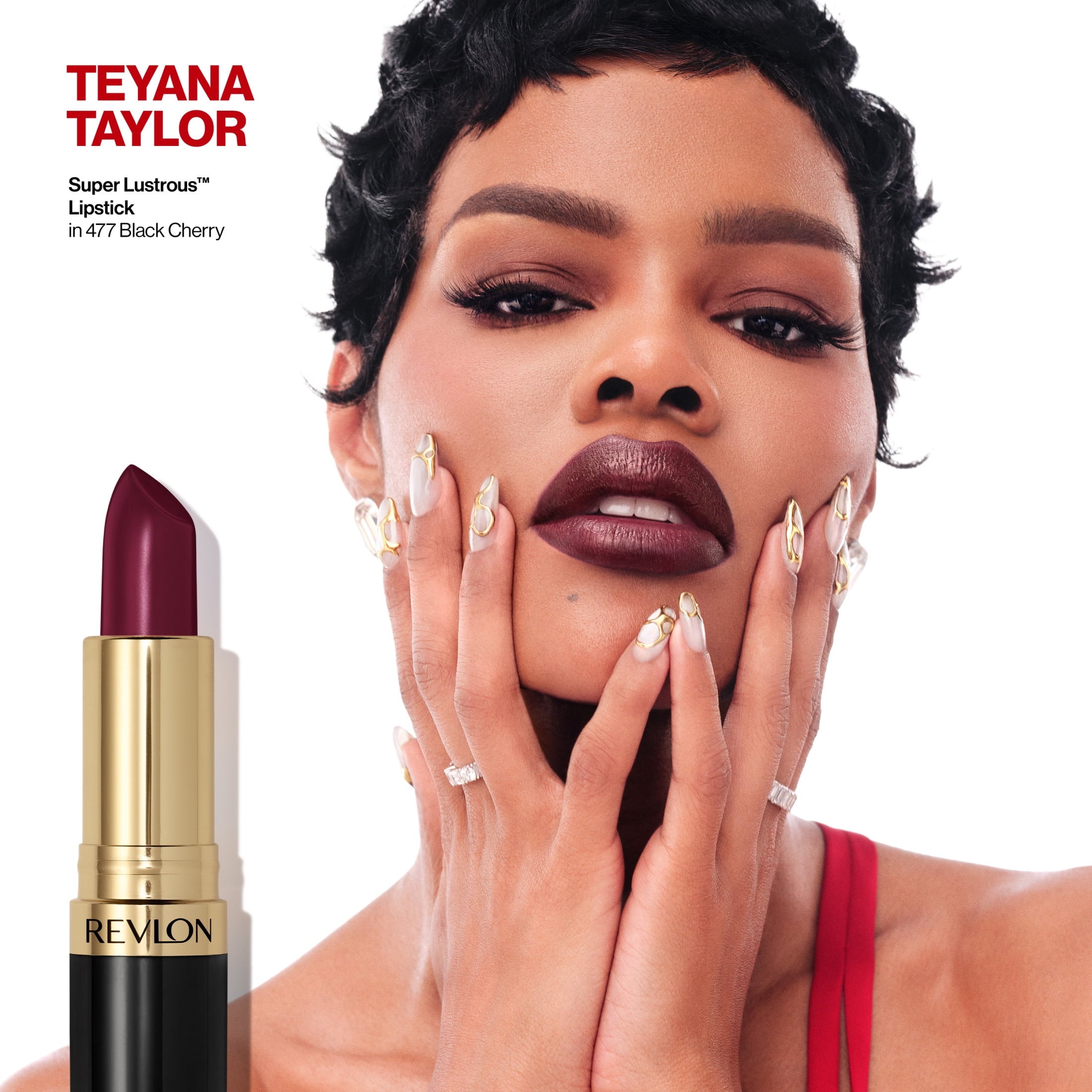 (2 pack) Revlon Super Lustrous Creme Lipstick, Creamy Formula, 535 Rum Raisin, 0.15 oz