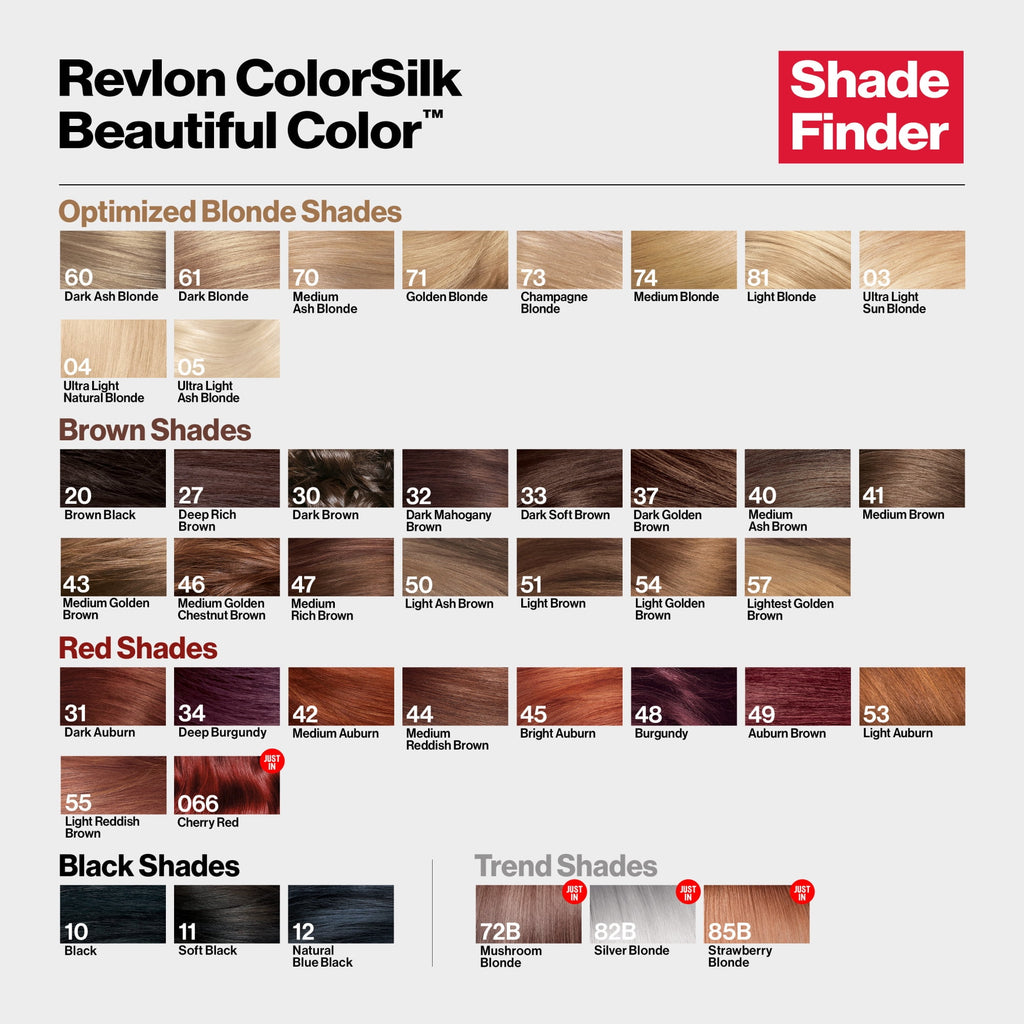 Revlon Colorsilk Beautiful Color Permanent Hair Color 3 Pack, 027 Deep Rich Brown, 3 Pack