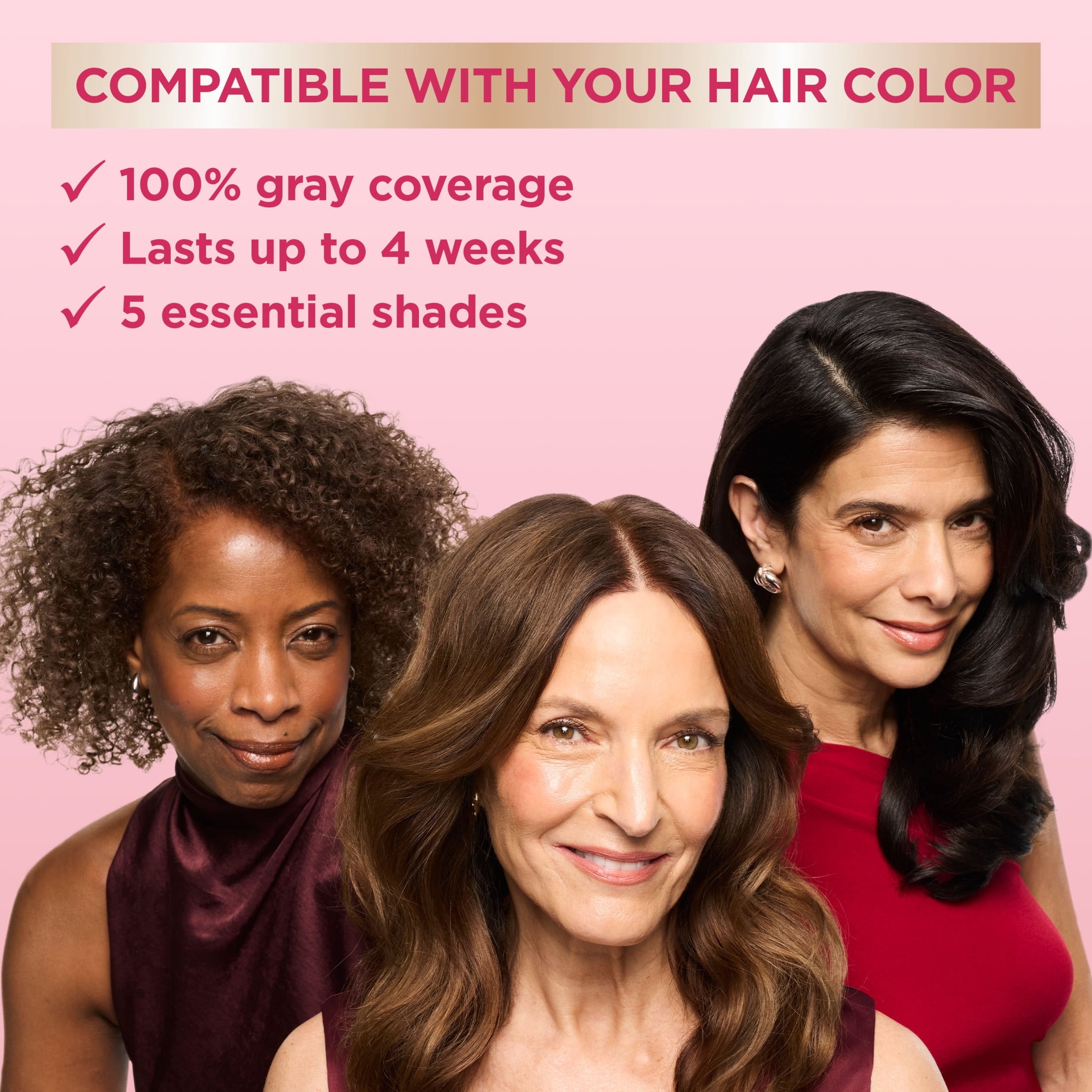 Garnier Color Sensation Retouch Permanent Hair Color for Adults, Darkest Brown, 1 Kit