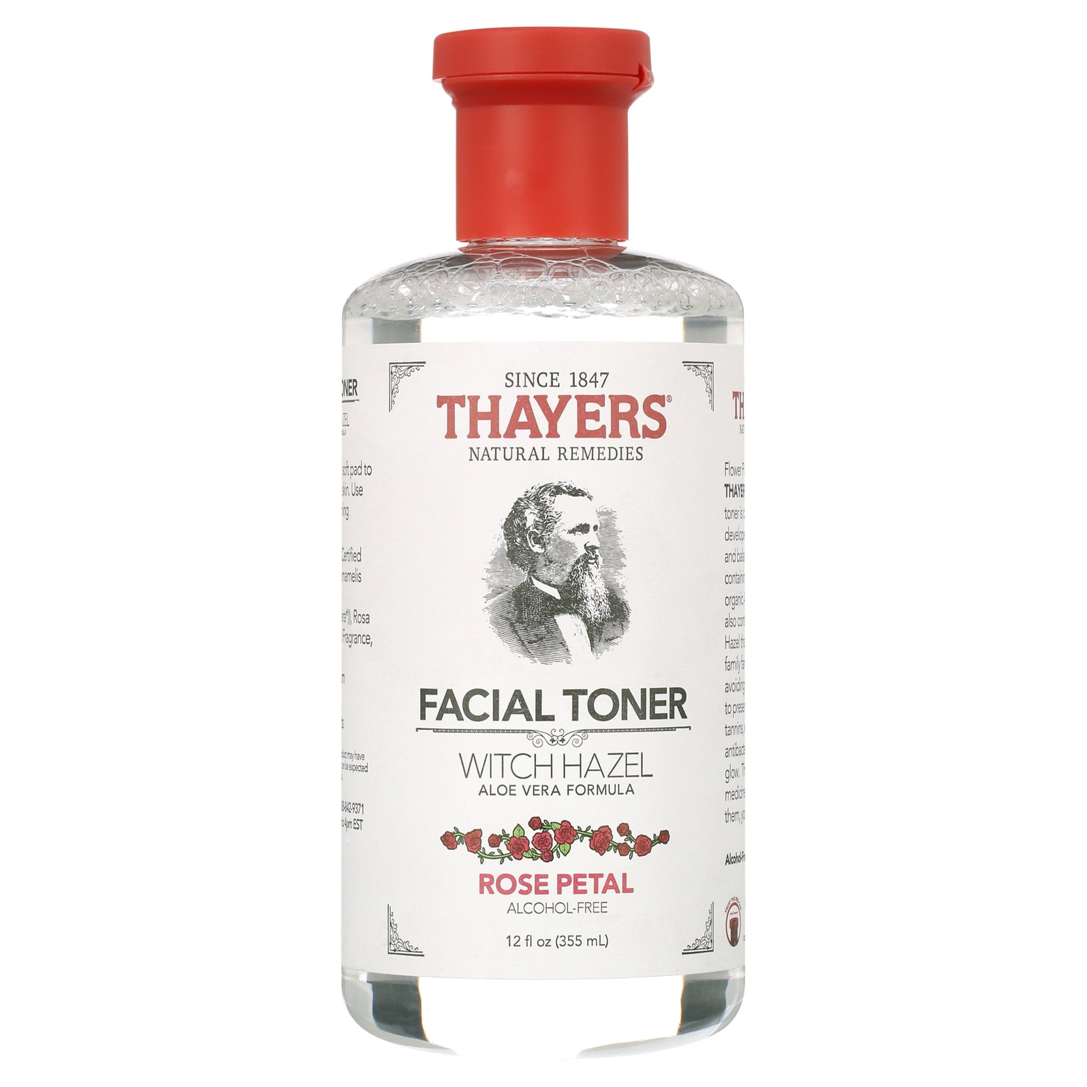 (3 pack) Thayers Witch Hazel Aloe Vera Toner, Rose Petal, 12 fl oz