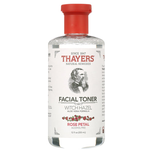 (3 pack) Thayers Witch Hazel Aloe Vera Toner, Rose Petal, 12 fl oz