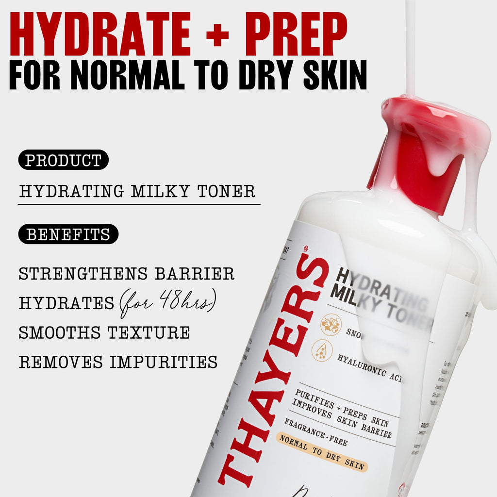 Hydrating Milky Facial Toner, Hyaluronic Acid, 8.5 fl oz