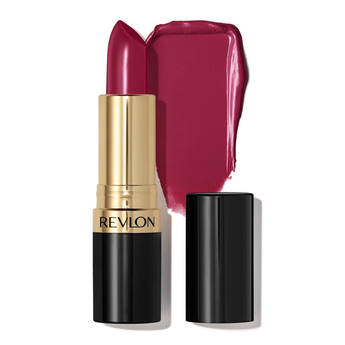 (2 pack) Revlon Super Lustrous Creme Lipstick, Creamy Formula, 046 Bombshell Red, 0.15 oz