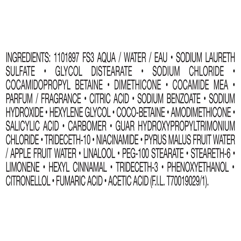 Garnier Fructis Grow Strong Nourishing Shampoo with Ceramide, Apple Extract,  All Hair Types 22 fl oz