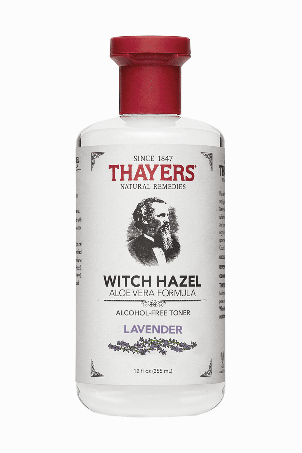 4 Pack - Thayers Witch Hazel Aloe Vera Toner, Lavender, 12 fl oz