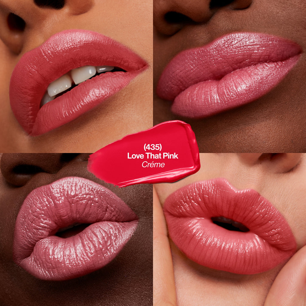 (2 pack) Revlon Super Lustrous Creme Lipstick, Creamy Formula, 435 Love That Pink, 0.15 oz