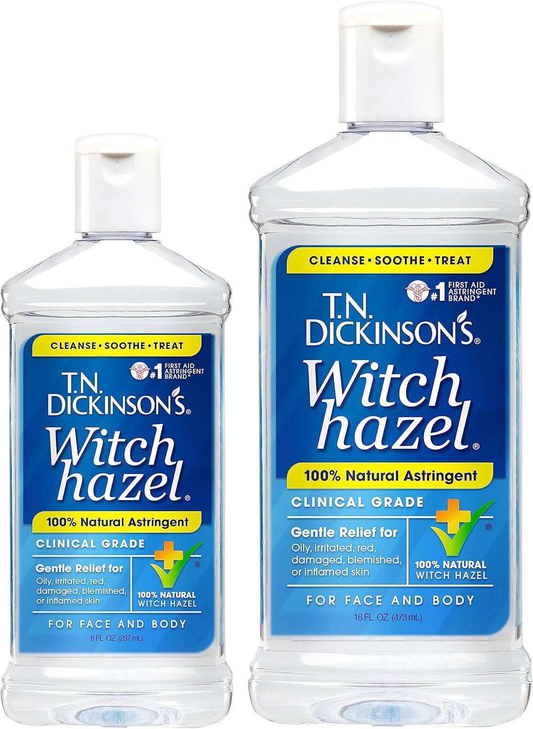 T.N. Dickinson's Witch Hazel Astringent, 100% Natural, 16 fl oz