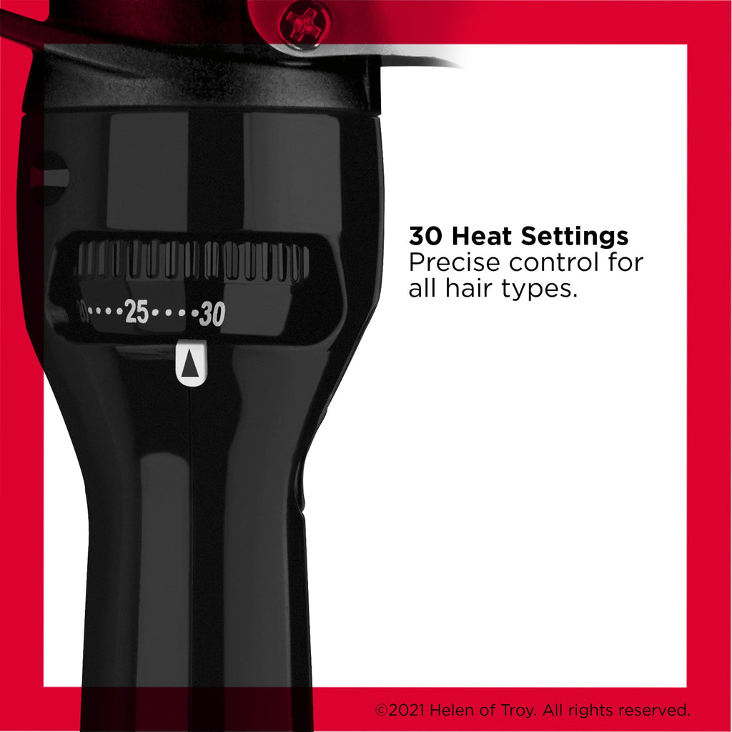 Revlon Perfect Heat 1" Triple Ceramic Curling Iron, Black