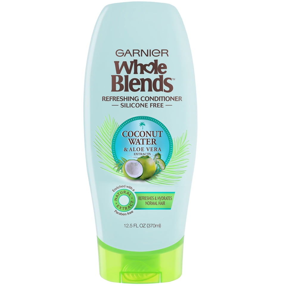 Garnier Whole Blends Moisturizing Shampoo and Conditioner, Dehydrated Hair, 1 Kit