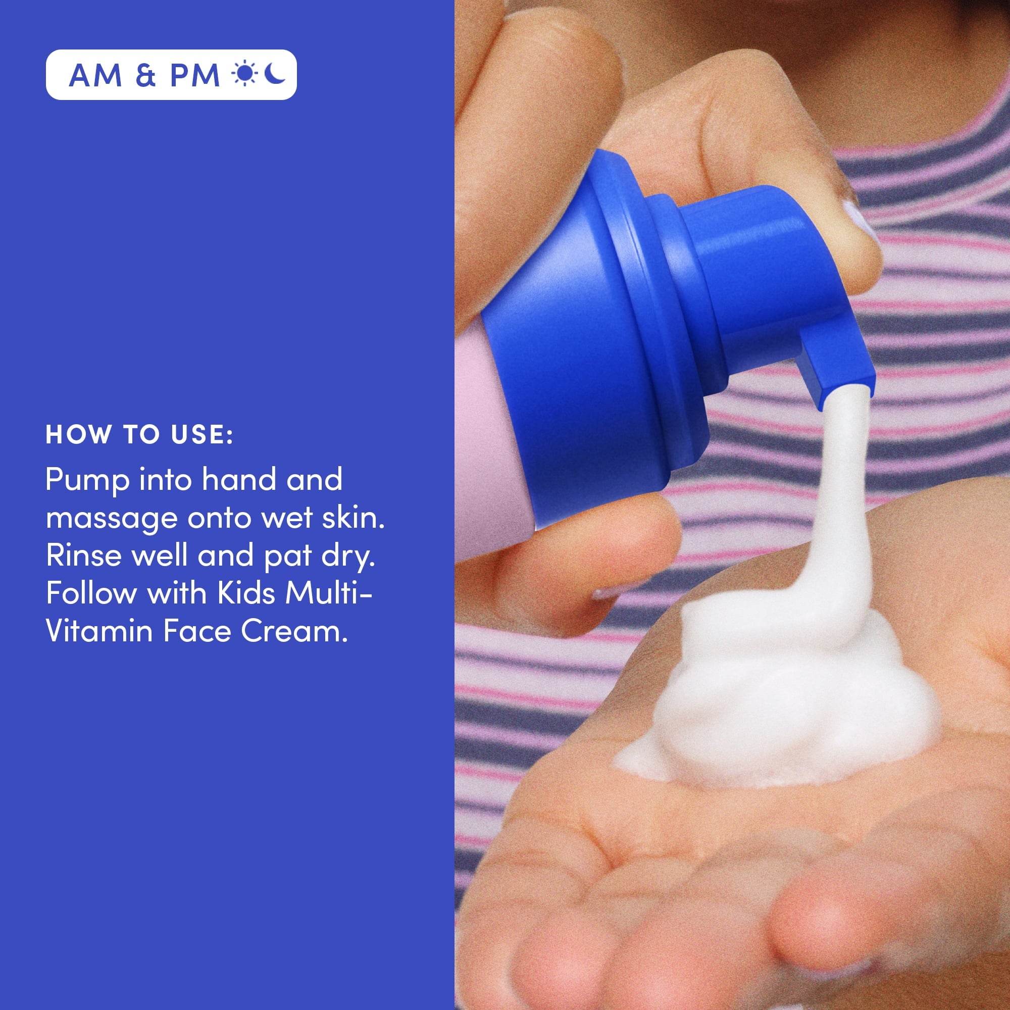 Evereden Kids Face Wash: Cool Peach, 3.4 fl oz. | Gentle Kids Skin Care