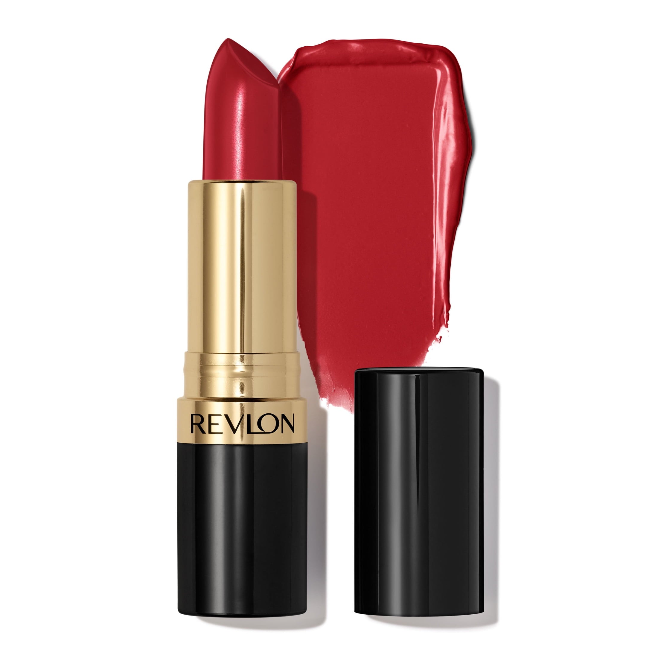 (2 pack) Revlon Super Lustrous Creme Lipstick, Creamy Formula, 525 Wine With Everything, 0.15 oz