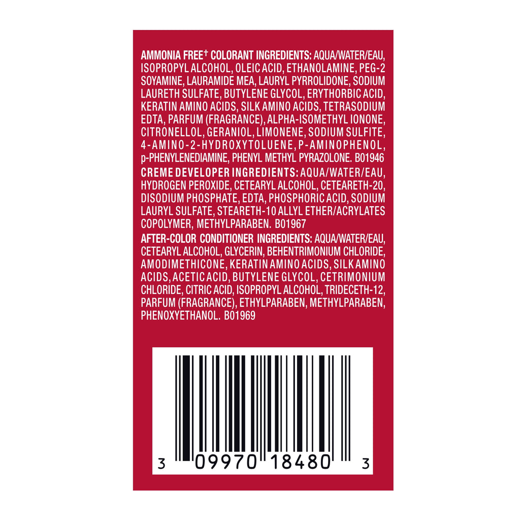 Revlon Colorsilk Beautiful Color Permanent Hair Color 3 Pack, 048 Burgundy, 3 Pack