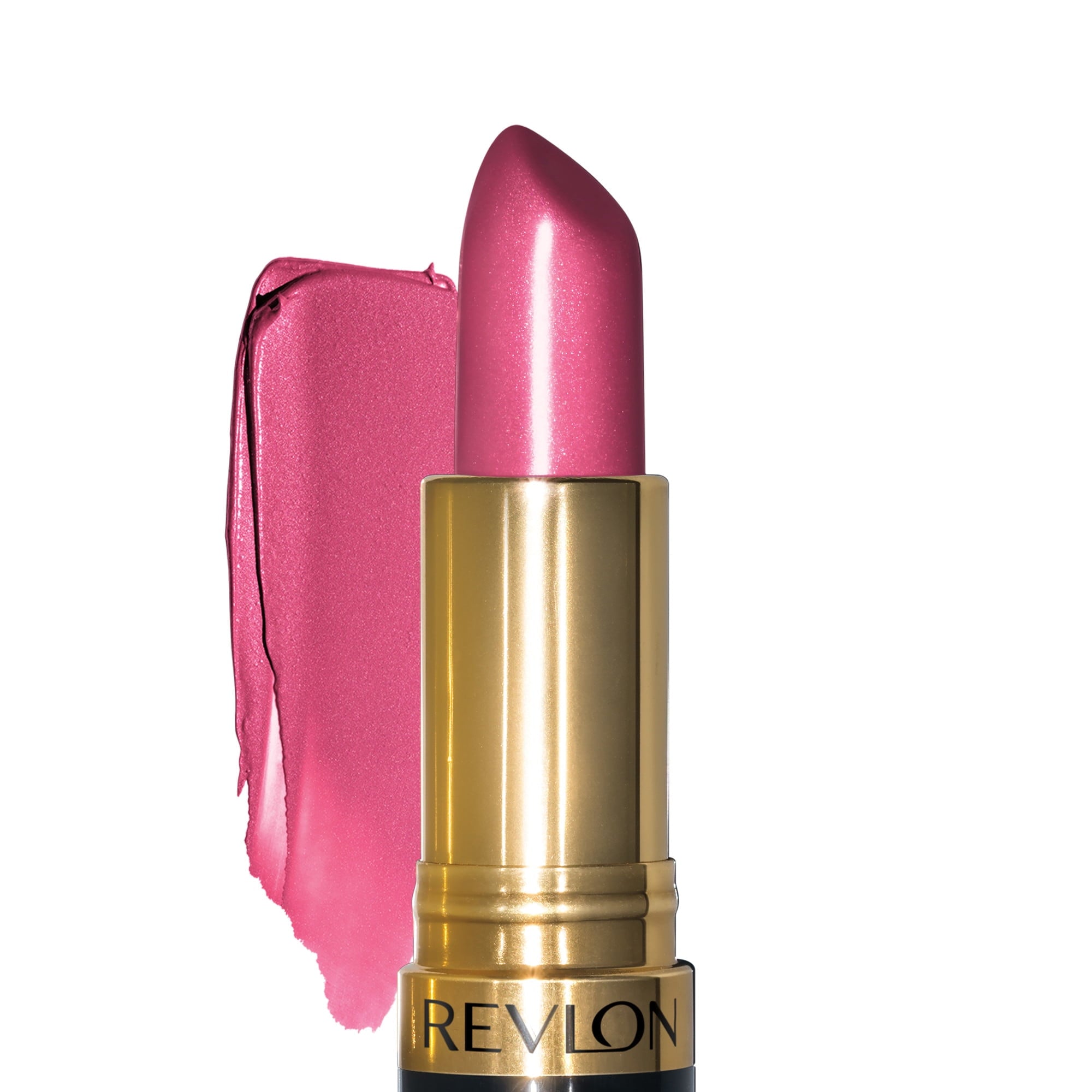 Revlon Super Lustrous Lipstick with Vitamin E and Avocado Oil, Amethyst Shell, 0.15 oz