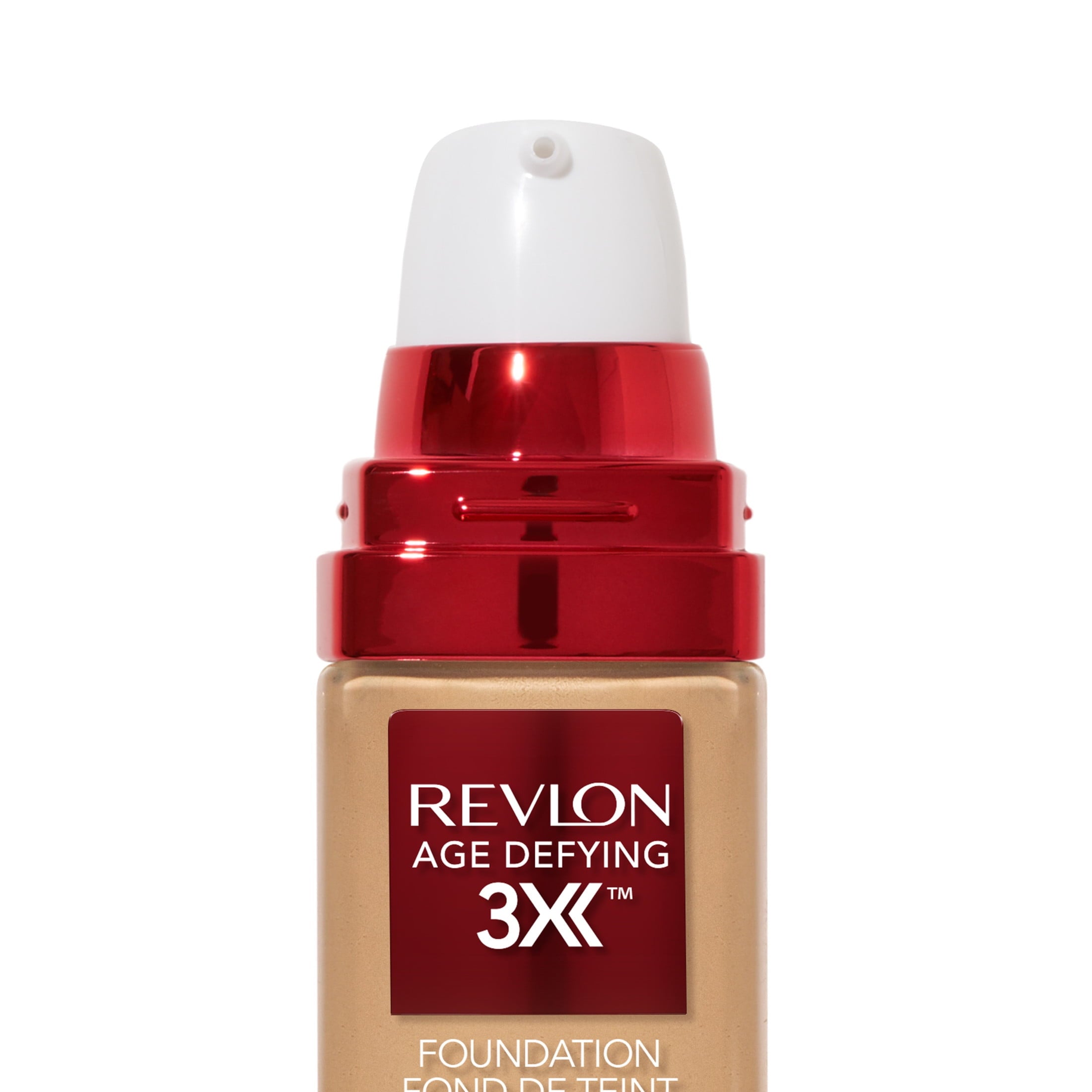 Revlon Age Defying 3X Cream Foundation Makeup, SPF 20, Tender Beige, 1 fl oz