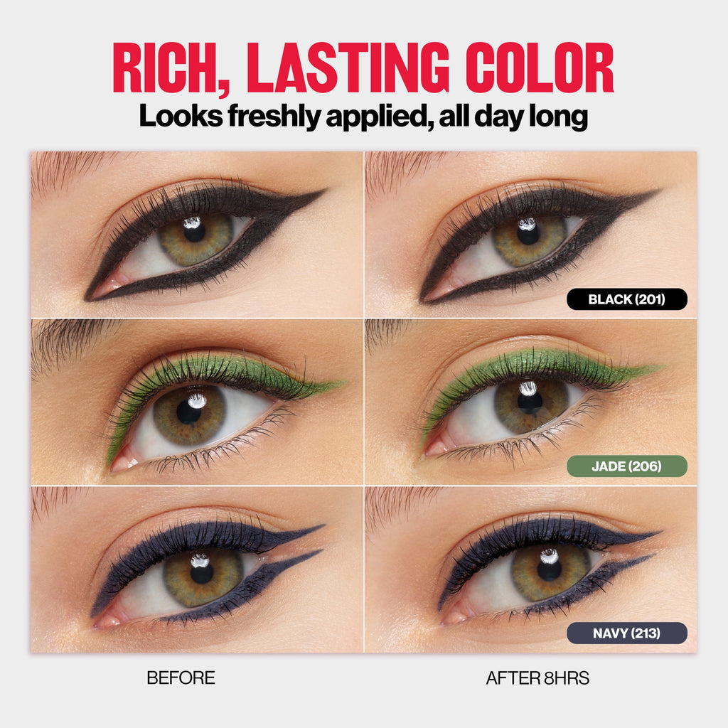 Revlon ColorStay Waterproof Eyeliner Pencil, Built-In Sharpener, 209 Black Violet, 0.01 oz