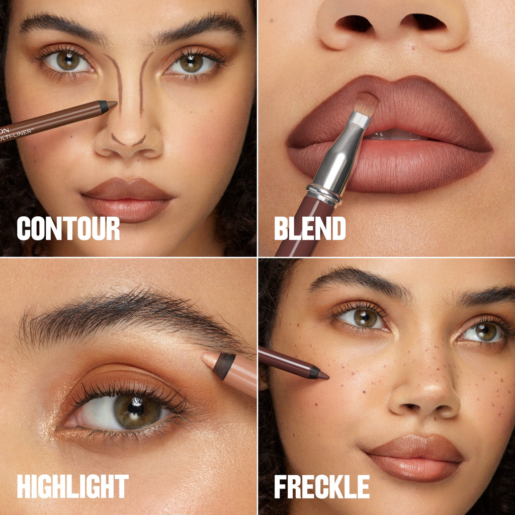 Revlon ColorStay Multi-Liner Makeup for Lips, Face, Eyes, 006 Dynamic Doer, 1 count