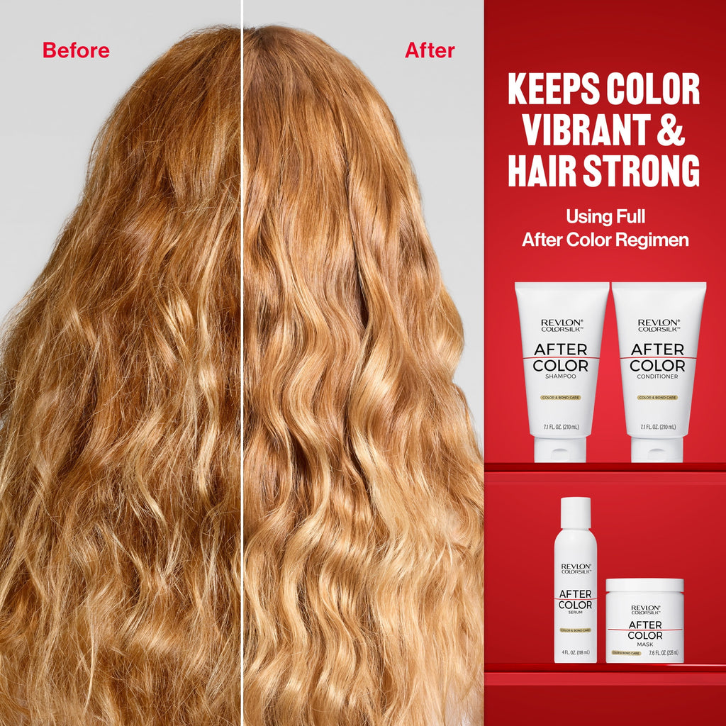 Revlon ColorSilk After Color Shielding Hair Serum Frizz Control, 4 fl oz