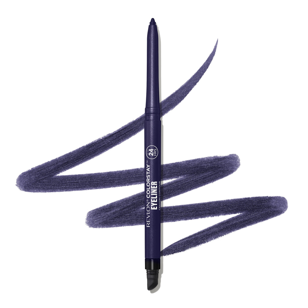 Revlon ColorStay Waterproof Eyeliner Pencil, Built-In Sharpener, 209 Black Violet, 0.01 oz