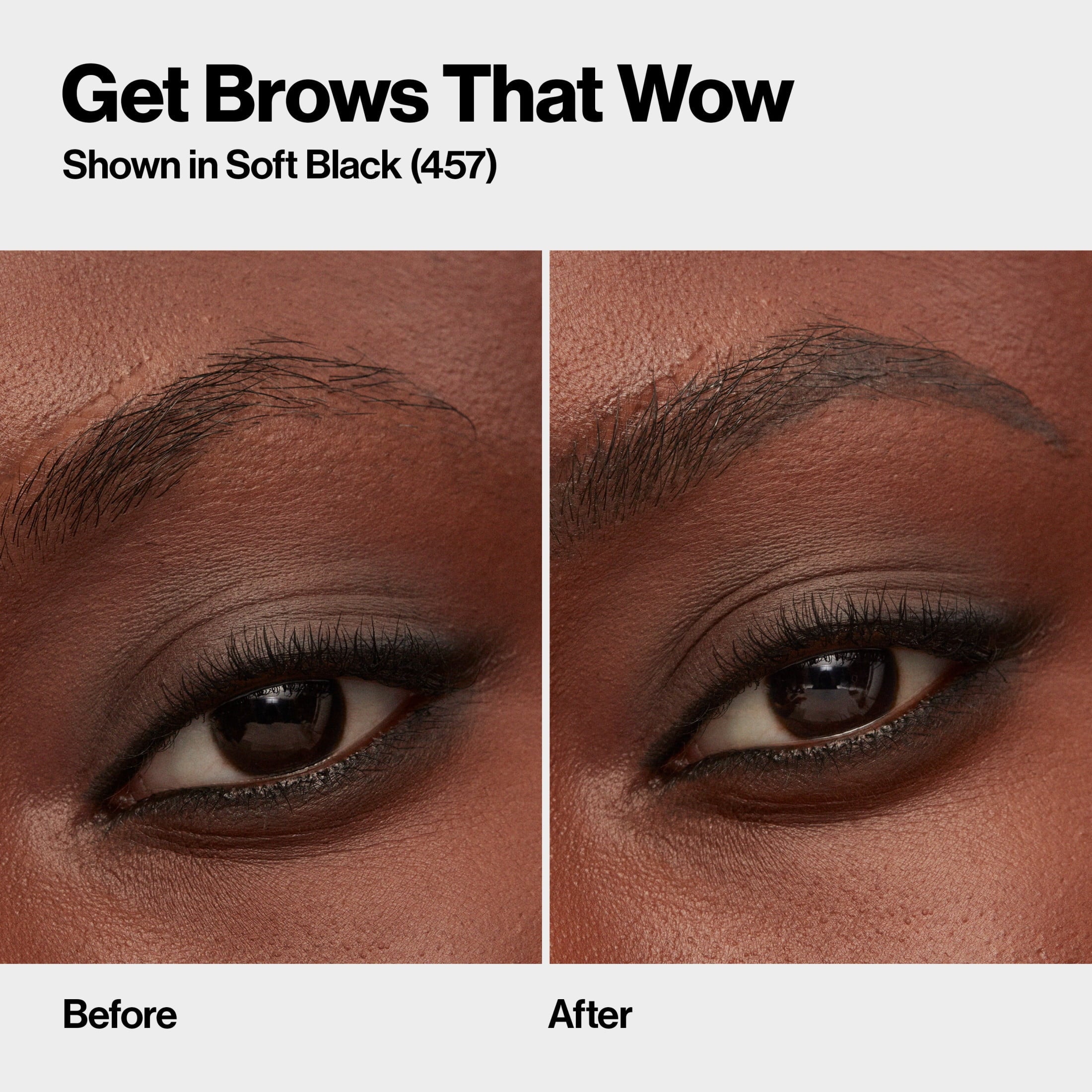Revlon ColorStay Micro Waterproof and Long Wearing Eyebrow Pencil, 457 Soft Black, 0.003 oz