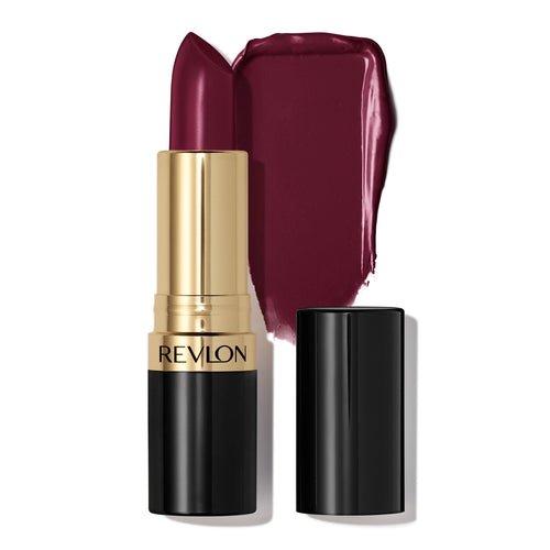 (2 pack) Revlon Super Lustrous Creme Lipstick, Creamy Formula, 477 Black Cherry, 0.15 oz