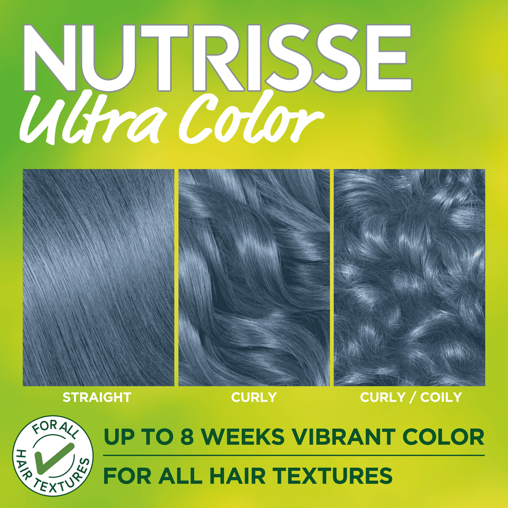 Garnier Nutrisse Nourishing Hair Color Creme, Unisex, DN1 Light Cool Denim