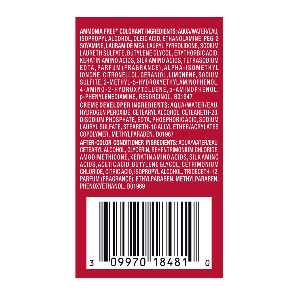 Revlon Colorsilk Beautiful Color Permanent Hair Color 3 Pack, 049 Auburn Brown, 3 Pack
