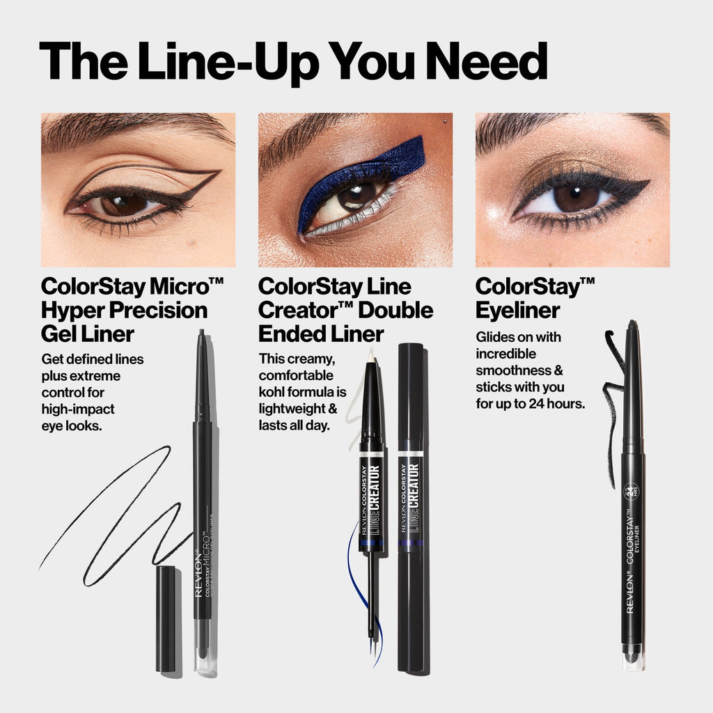 Revlon ColorStay Micro™ Hyper Precision Gel Eyeliner, 214 Black, 0.002 oz