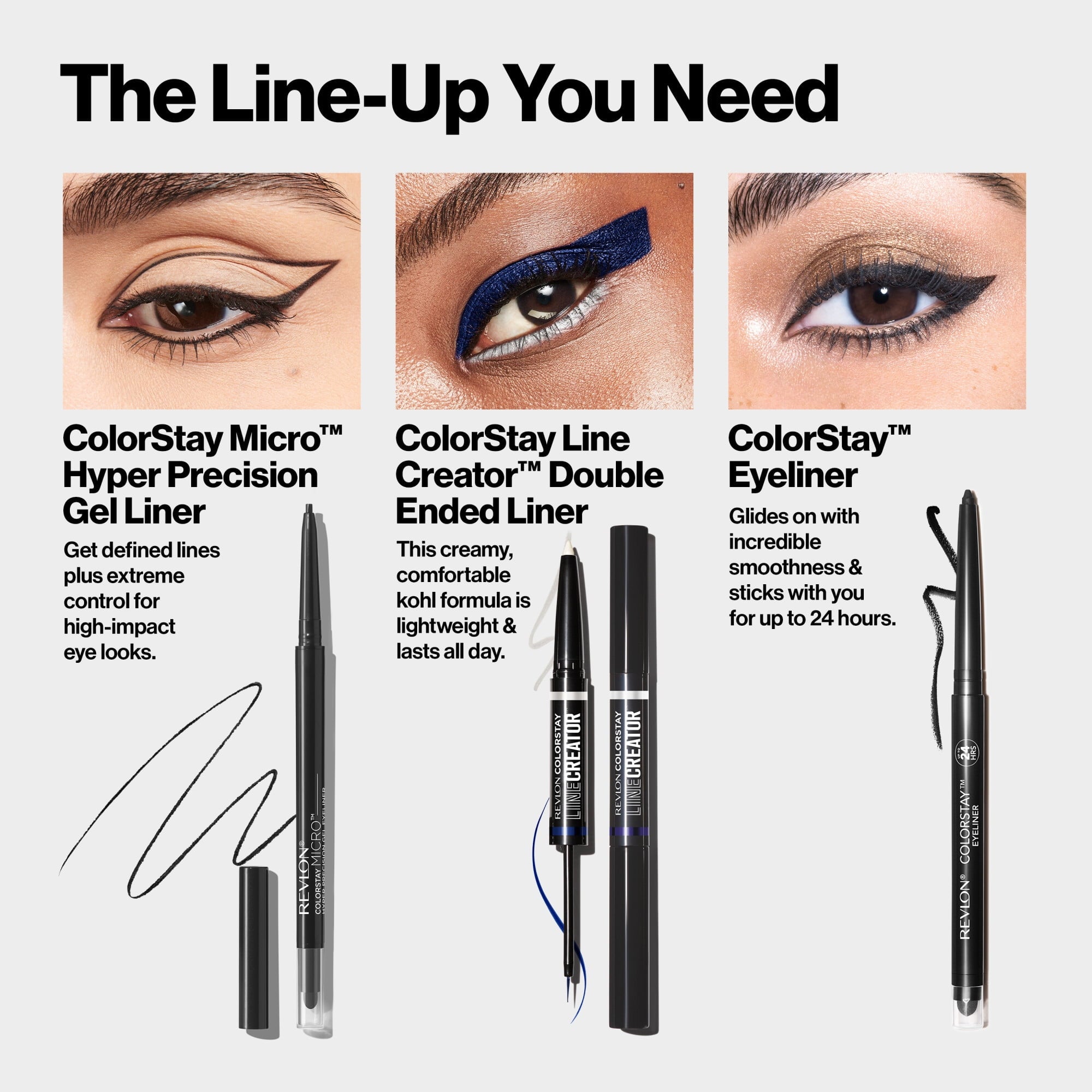 Revlon ColorStay Micro™ Hyper Precision Gel Eyeliner, 214 Black, 0.002 oz