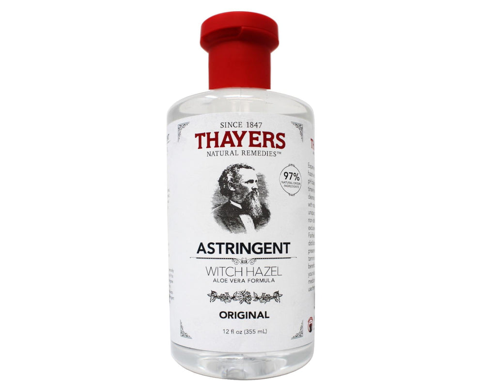 Thayers Original Witch Hazel Astringent With Aloe Vera, 12 Ounce - 6 Pack