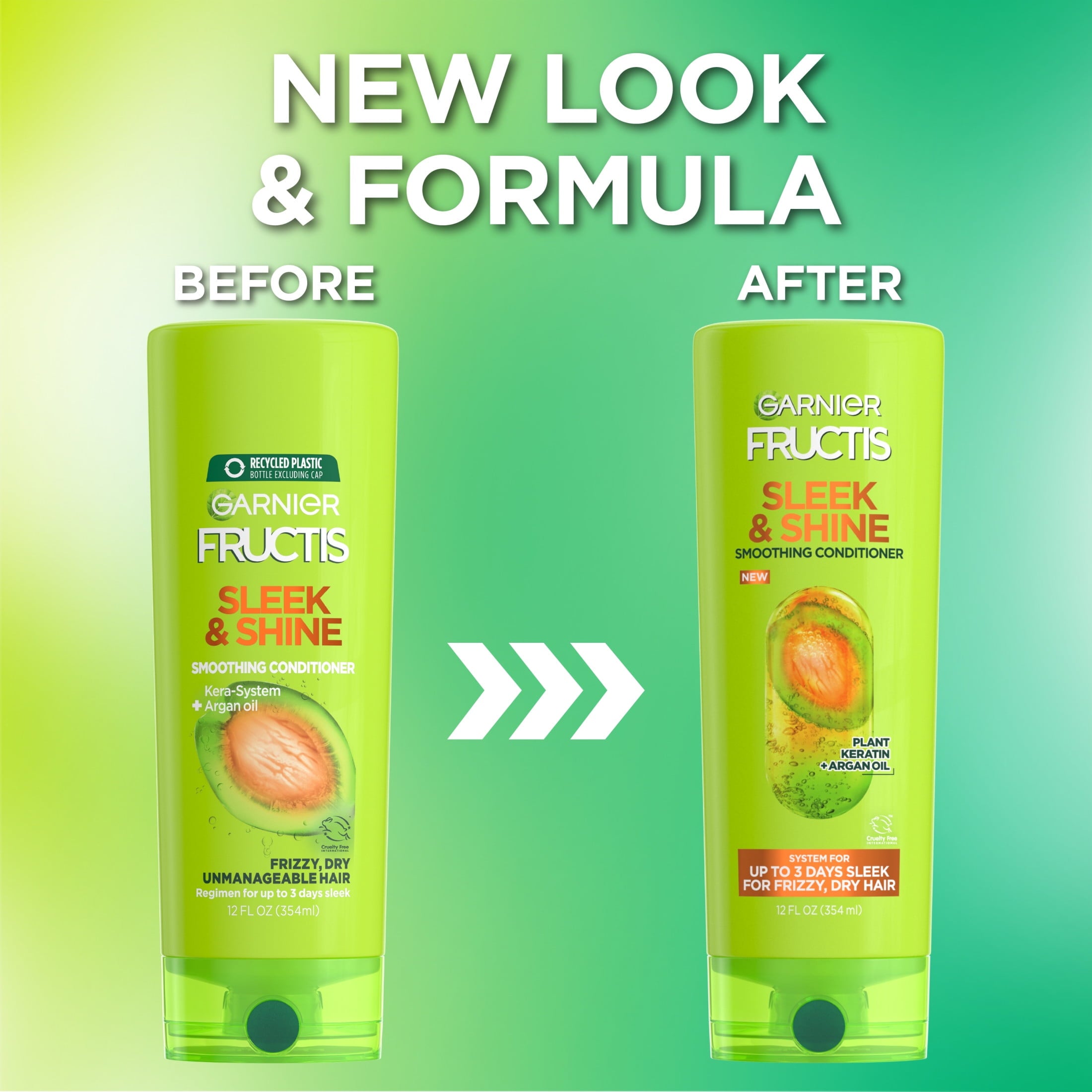 Garnier Fructis Sleek & Shine Conditioner 12 FL OZ