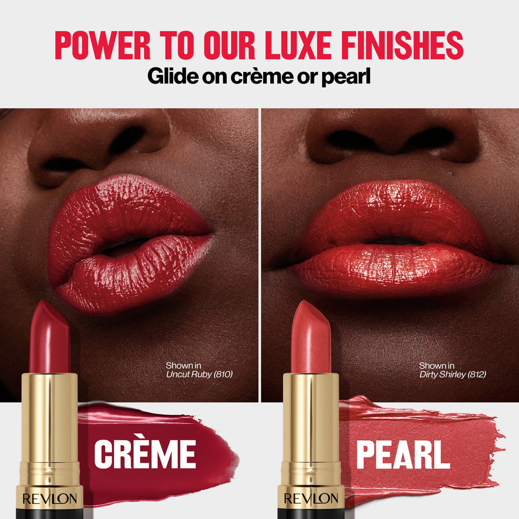 (2 pack) Revlon Super Lustrous Creme Lipstick, Creamy Formula, 435 Love That Pink, 0.15 oz