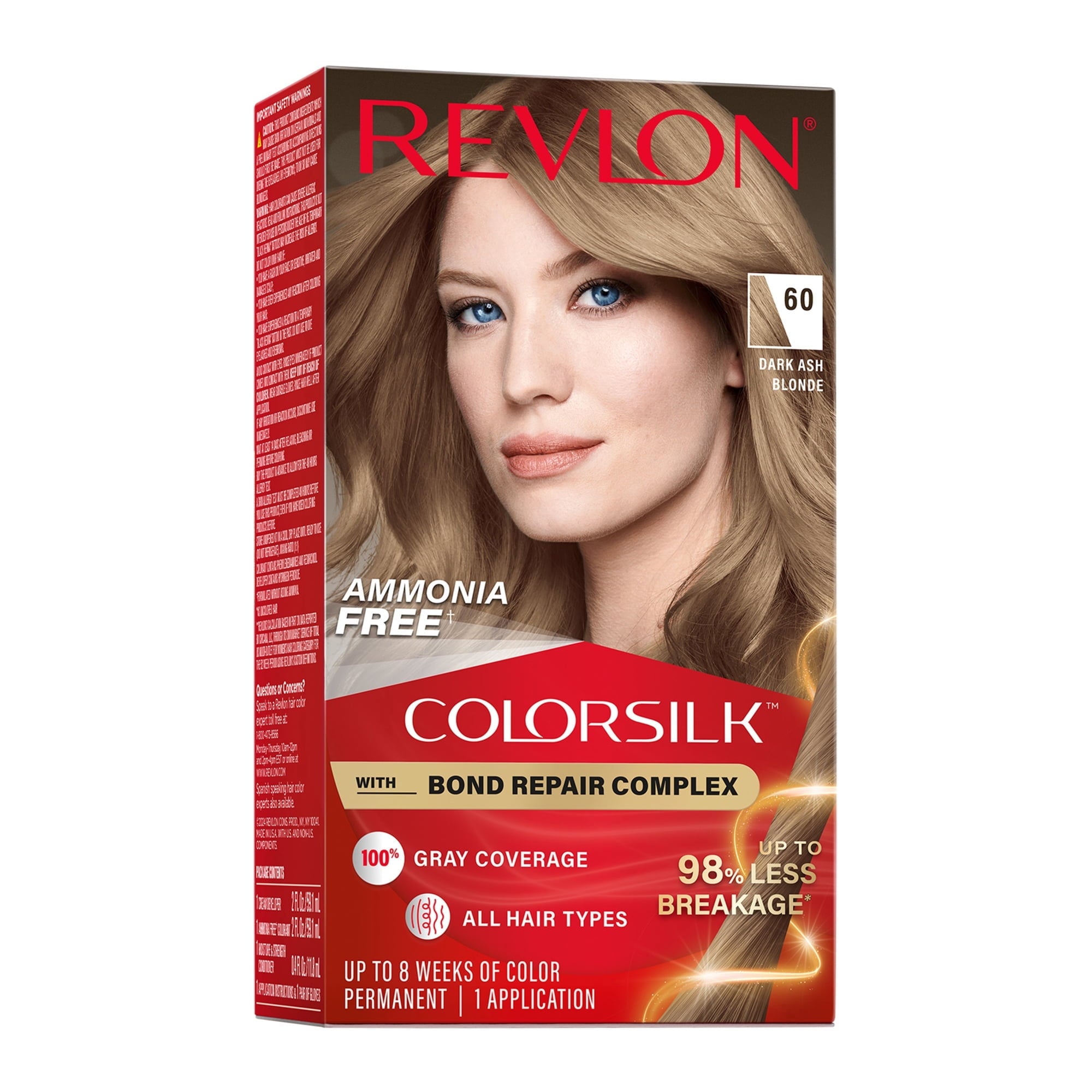 Colorsilk Beautiful Color, 60 Dark Ash Blonde