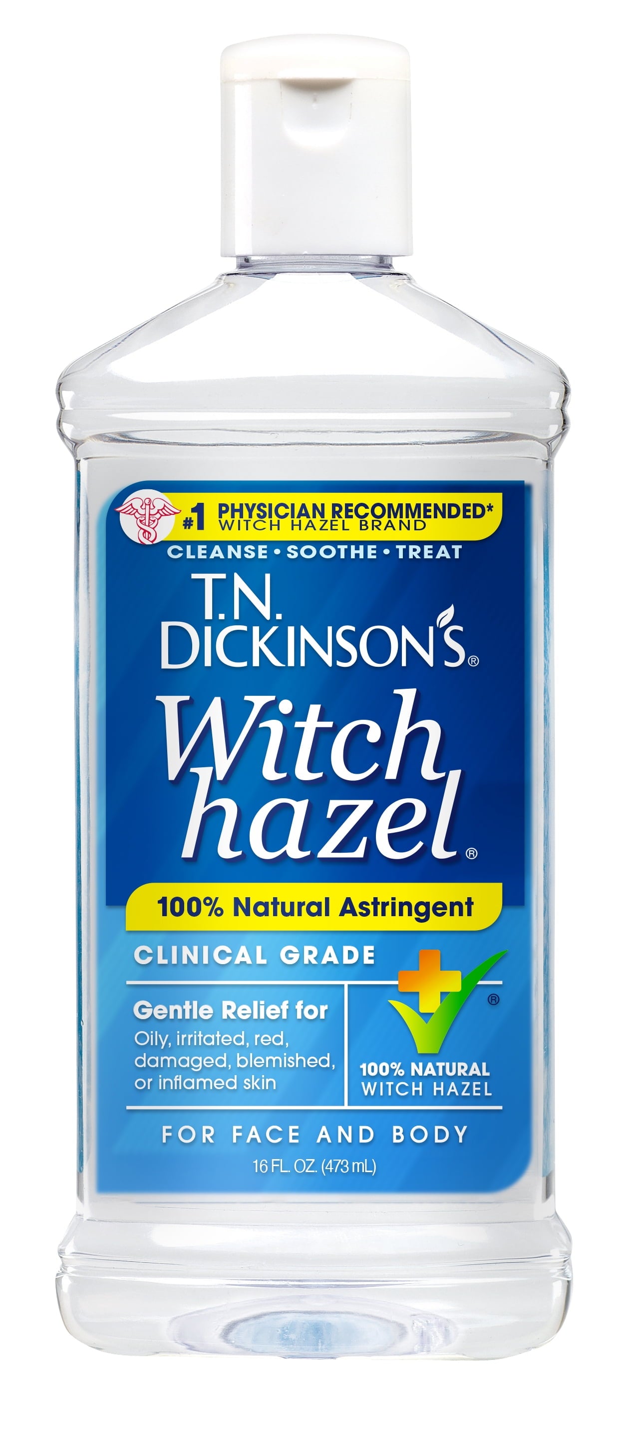 T.N. Dickinson's Witch Hazel Astringent, 100% Natural, 16 fl oz