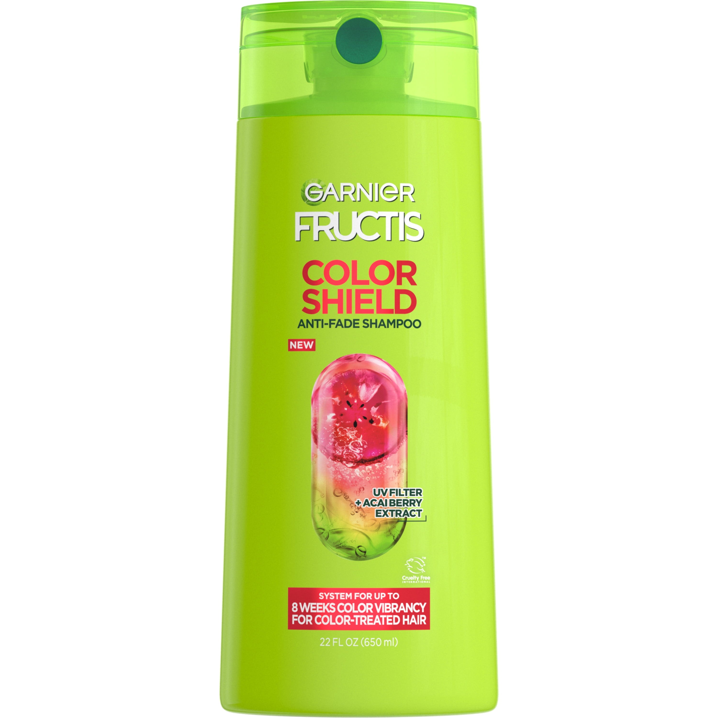 Garnier Fructis Color Shield Anti-Fade Shampoo with UV Filter, 22 fl oz