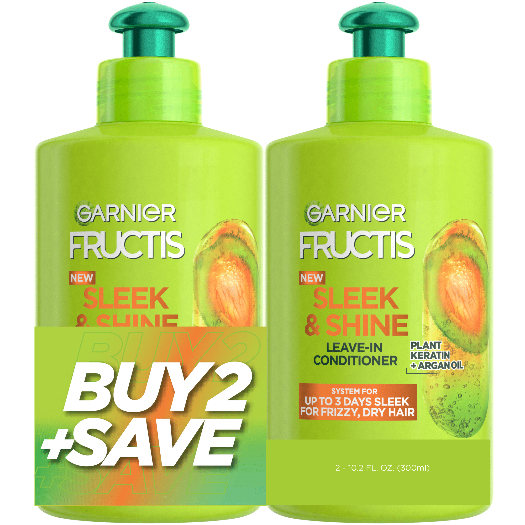 Garnier Fructis Sleek & Shine Intensely Smooth Leave-in Conditioning Cream