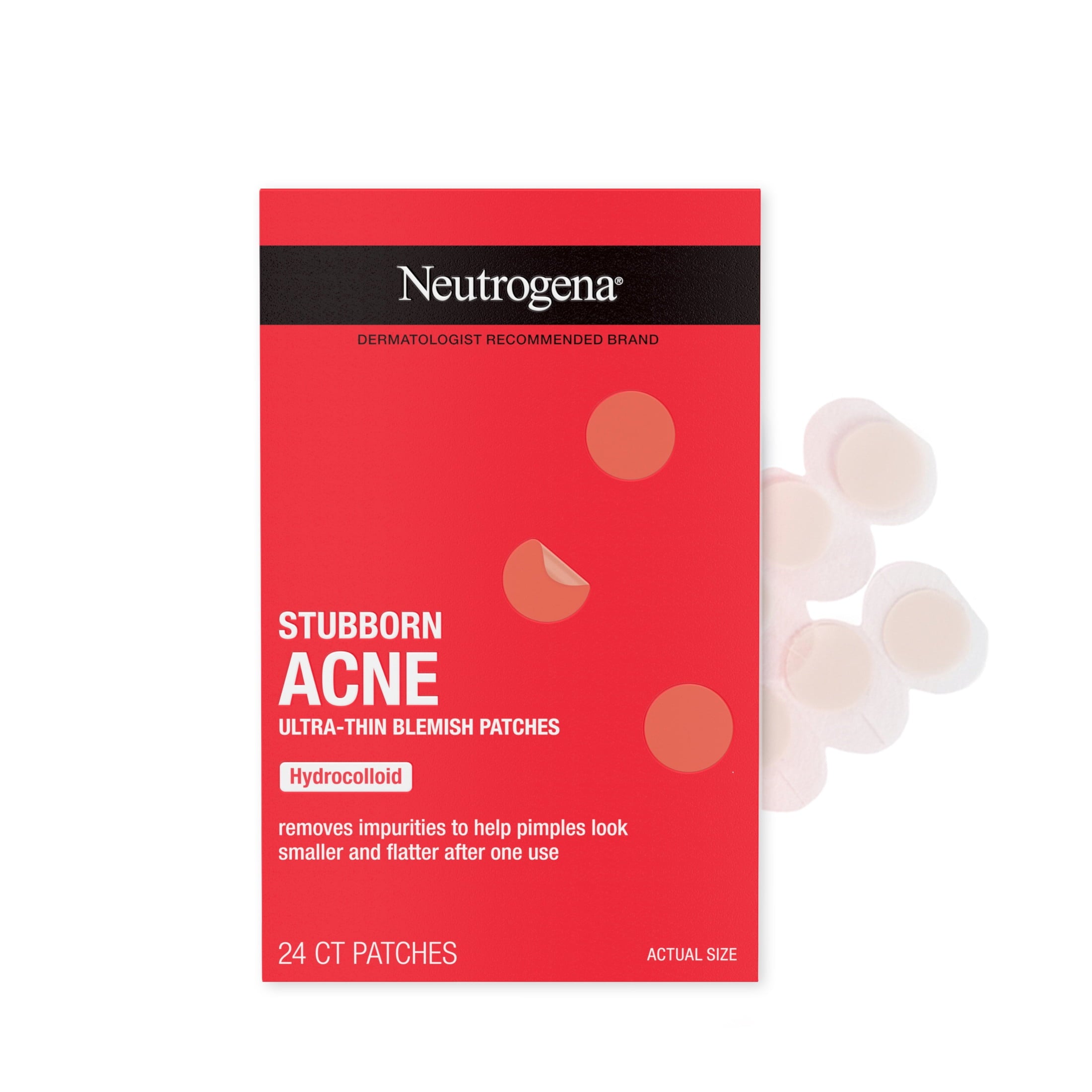 Neutrogena Stubborn Acne Patches for Face, 24 Count