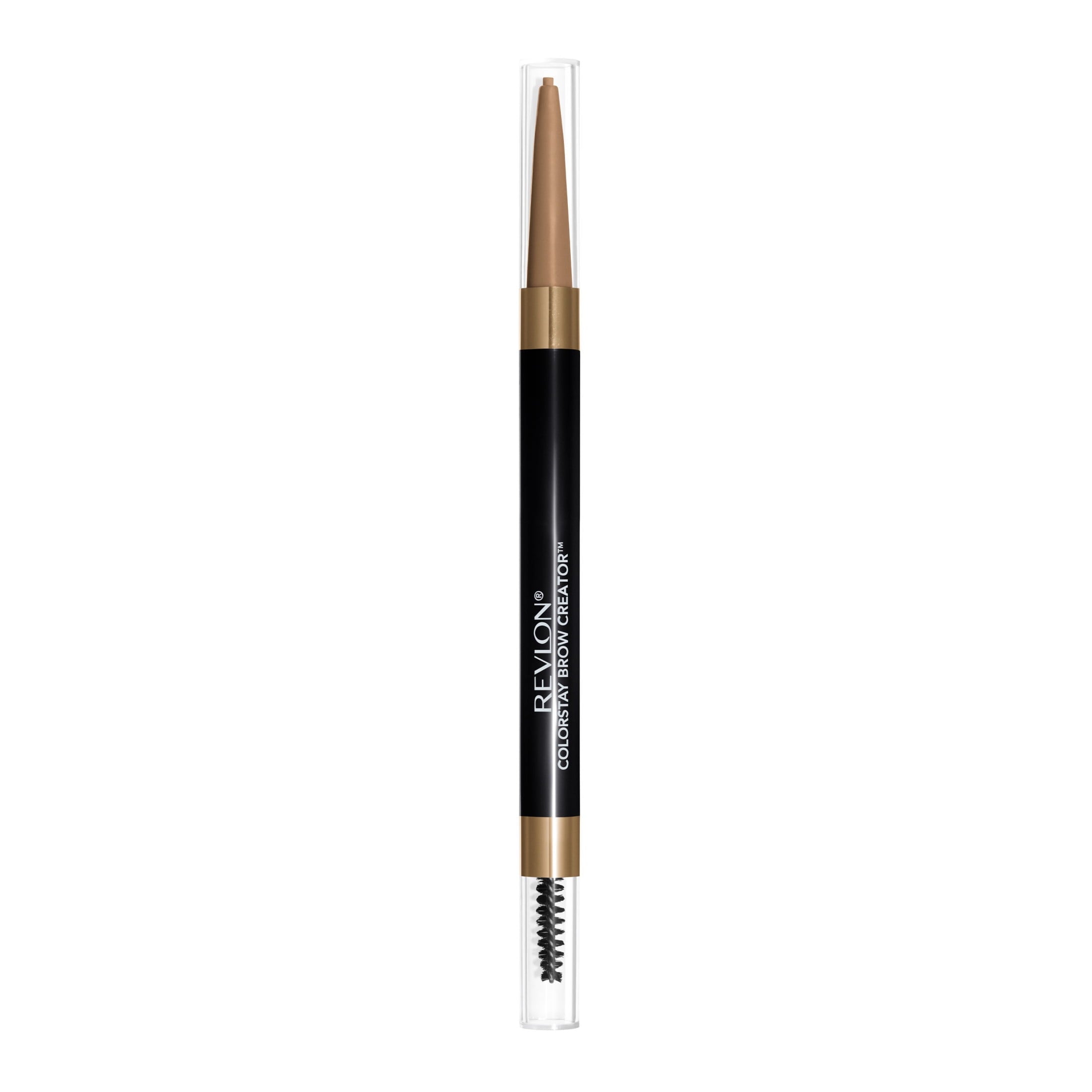 Revlon ColorStay Waterproof Brow Creator, 2-in-1 Eyebrow Pencil & Powder, 600 Blonde, 0.003 oz