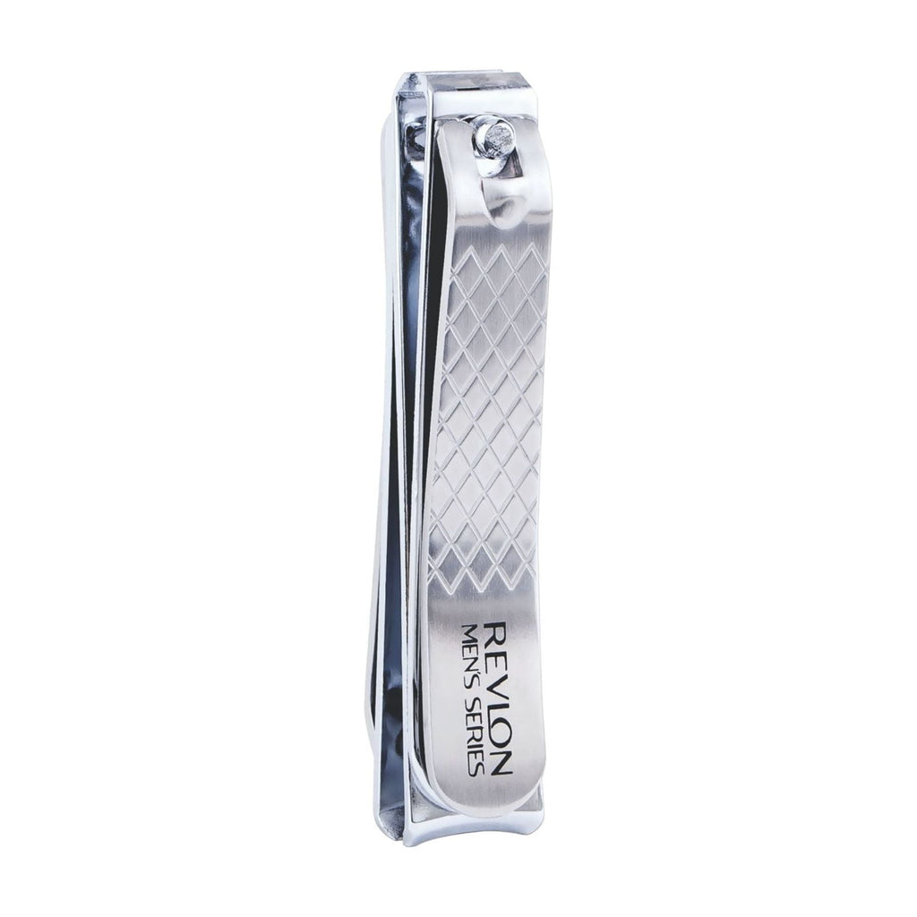Revlon Men's Series™ Dual-Ended Nail Clipper for Trimming and Grooming, 1 Count