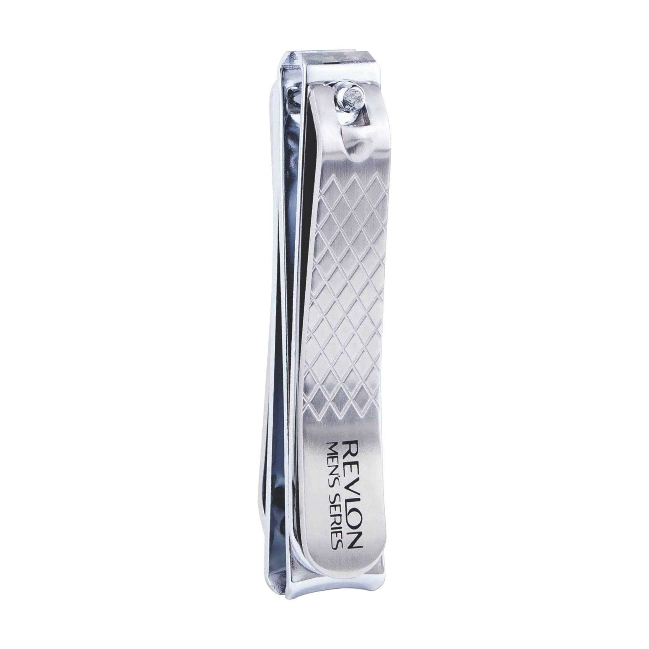 Revlon Men's Series™ Dual-Ended Nail Clipper for Trimming and Grooming, 1 Count