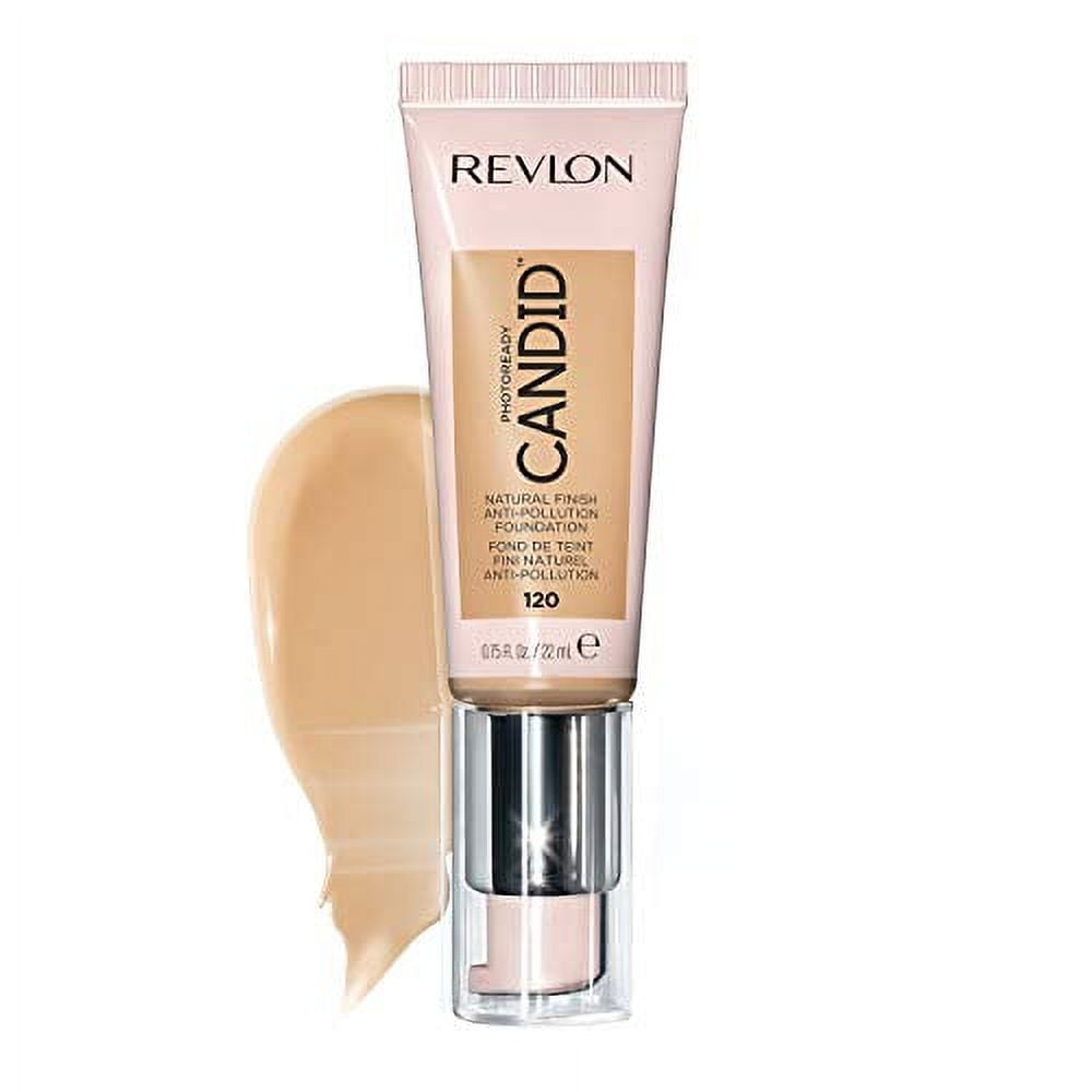 Revlon PhotoReady Candid Natural Finish Foundation, with Anti-Pollution, Antioxidant, Anti-Blue Light Ingredients, Buff, 0.75 oz.