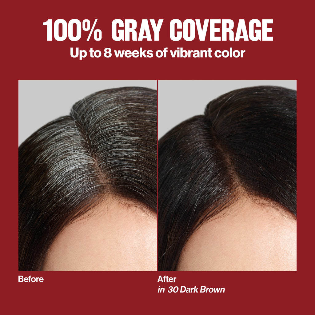 Revlon ColorSilk Permanent Hair Color, Bond Repair Complex, 34 Deep Burgundy, 1 pack
