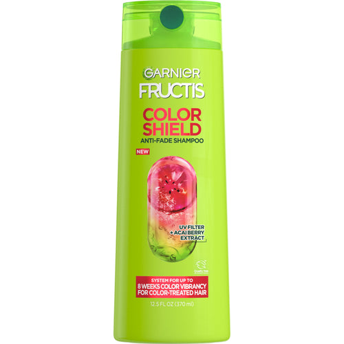 (2 pack) Garnier Fructis Color Shield Color Protecting Shampoo Acai Berry Extract, Color Treated, 12.5 fl oz