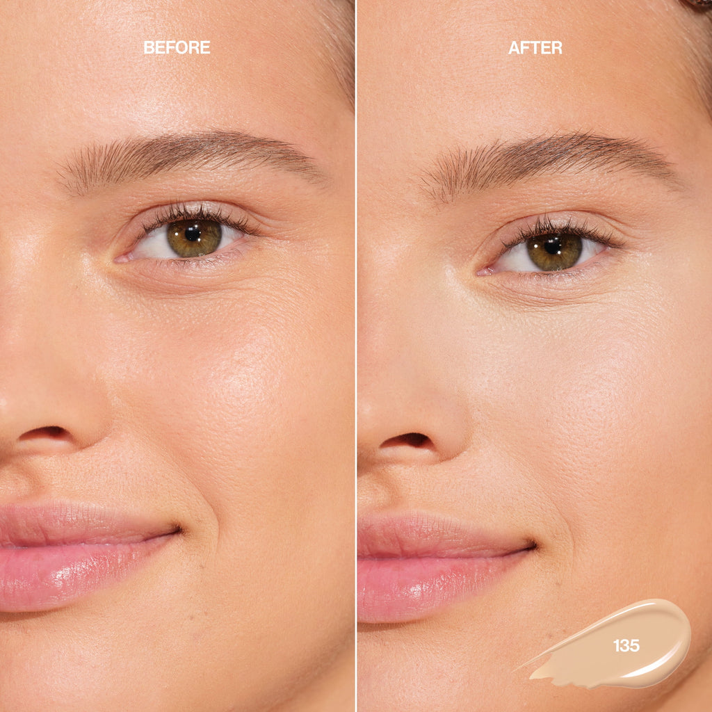 Revlon Glimmer Brightening Liquid Concealer, Buildable Coverage, 135, 0.3 fl oz