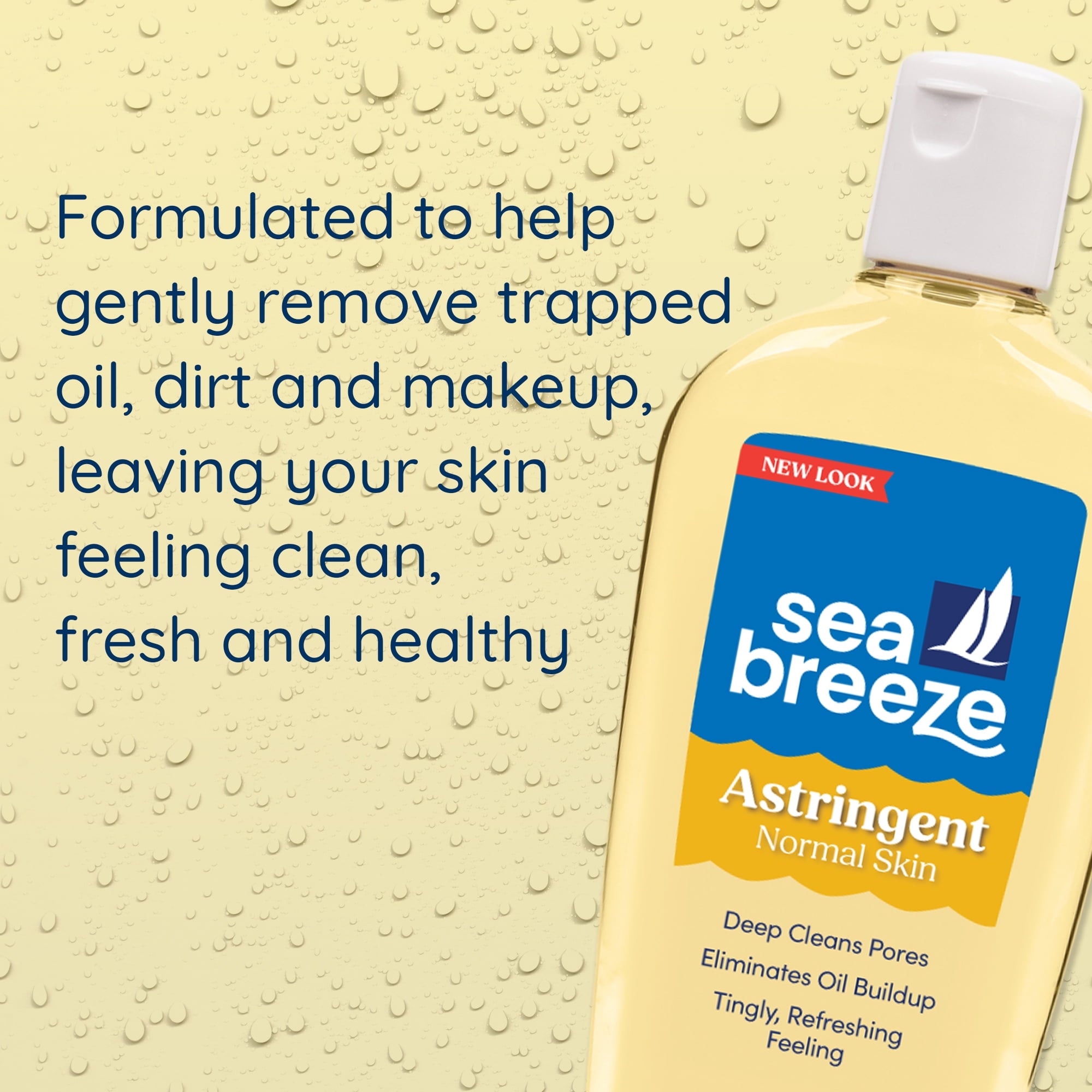 (2 pack) Sea Breeze Original Formula Astringent for All Skin, Acne and Blemishes, 16 fl oz