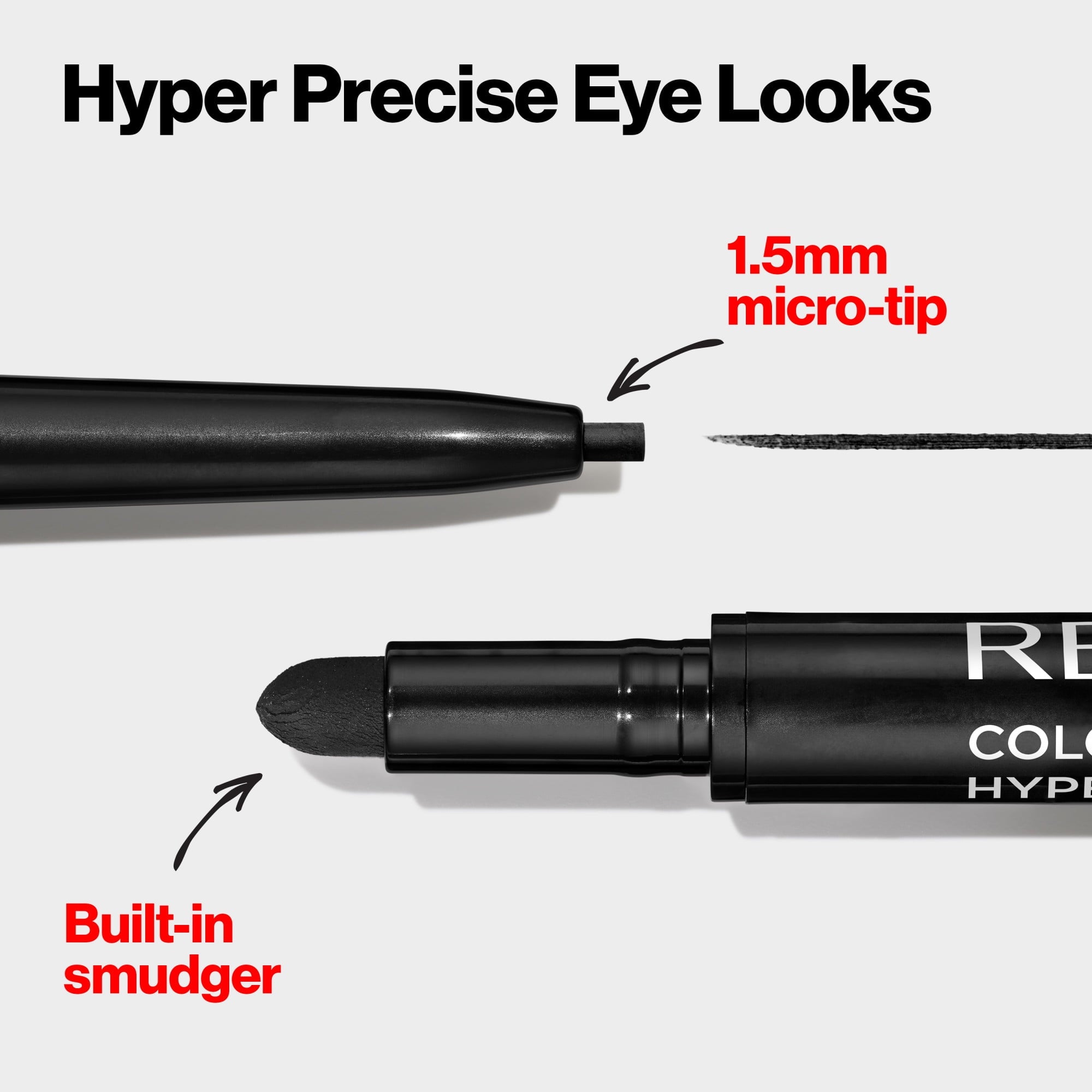 Revlon ColorStay Micro™ Hyper Precision Gel Eyeliner, 214 Black, 0.002 oz